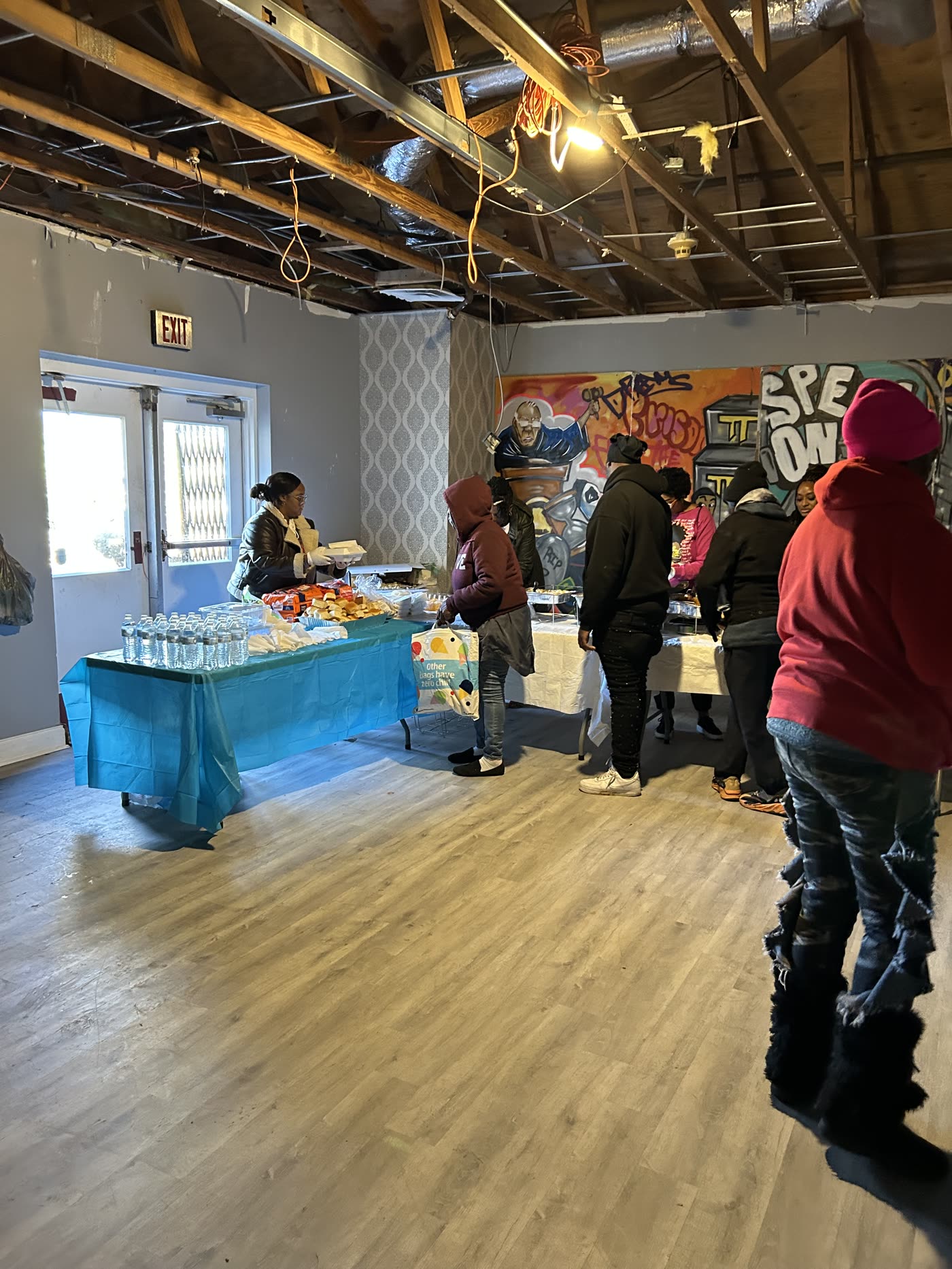 LP Foundation Feed the Family — serving hot meals to the community